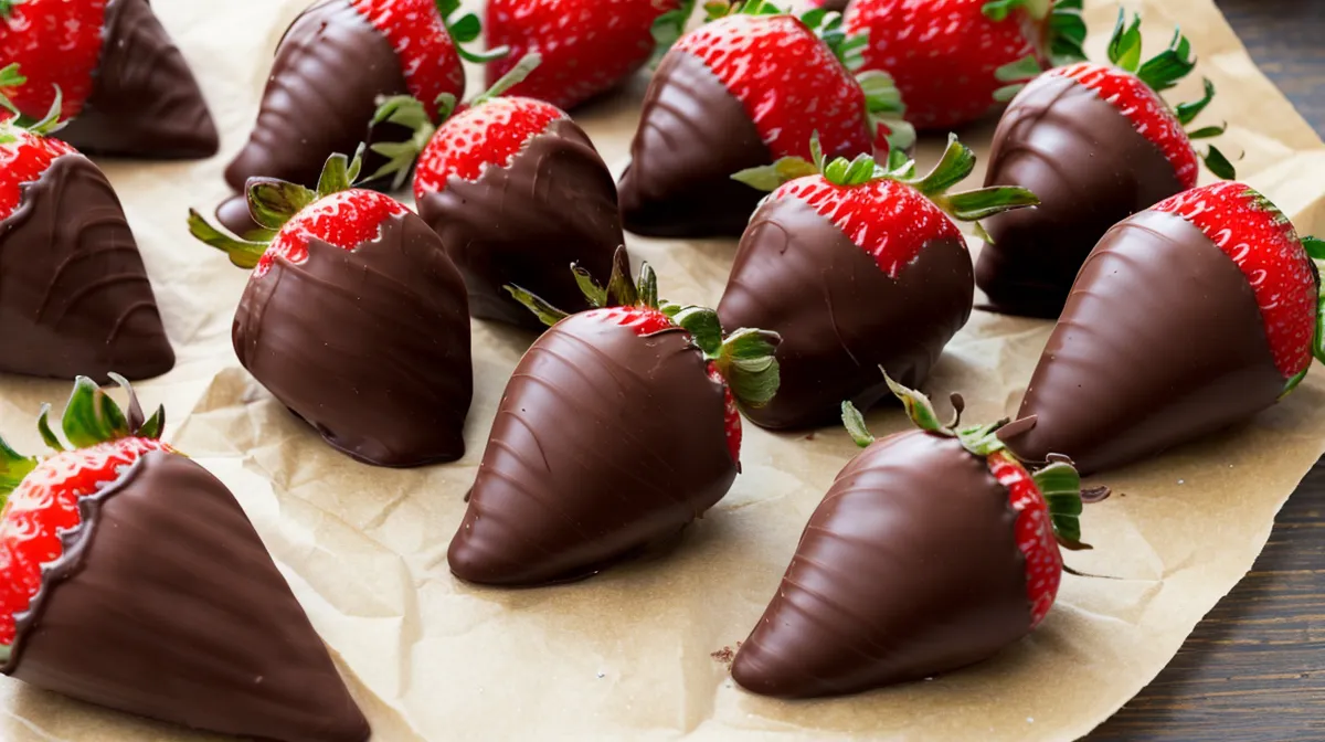 Cómo conservar fresas con chocolate para que duren más tiempo frescas