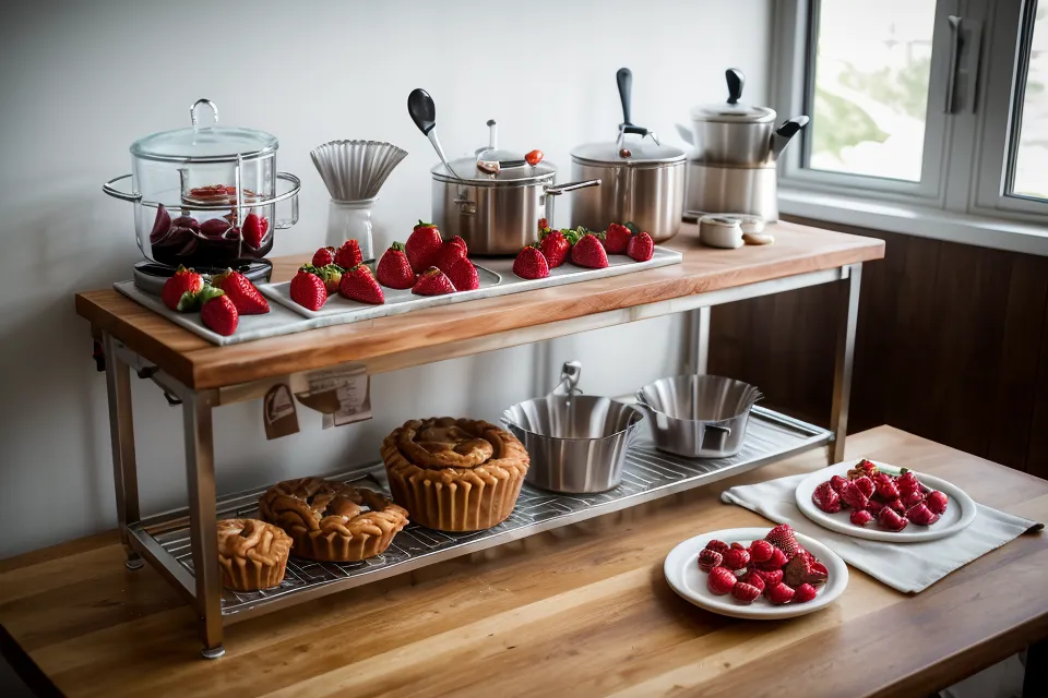 Gestión de pedidos por WhatsApp junto a una bandeja de fresas con chocolate terminada
