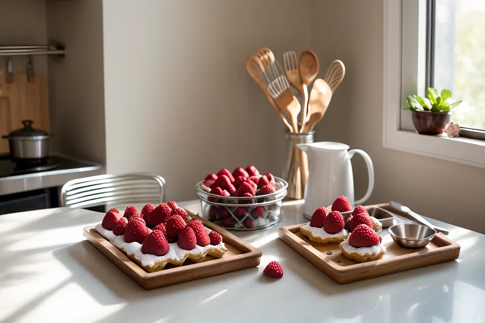 Arreglo final de fresas con chocolate listo para entrega con globo burbuja, empaque creativo terminado